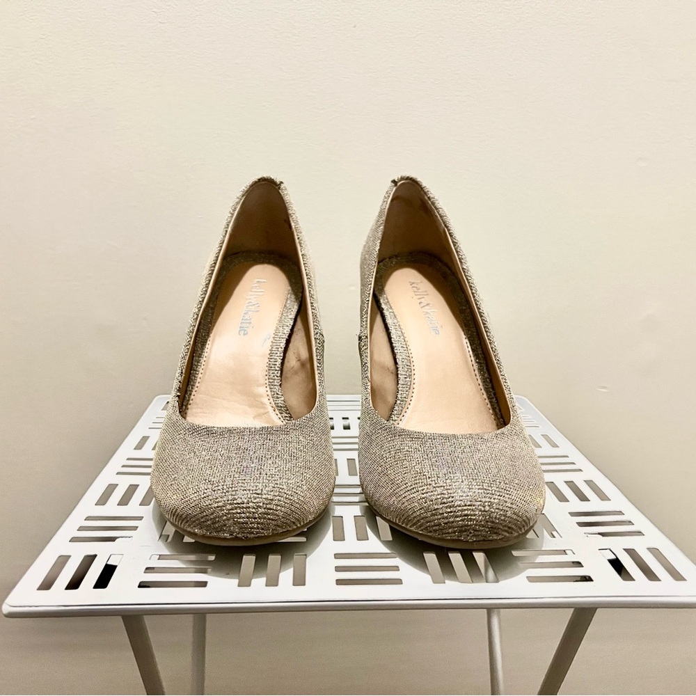 Kelly & Katie Silver Heels